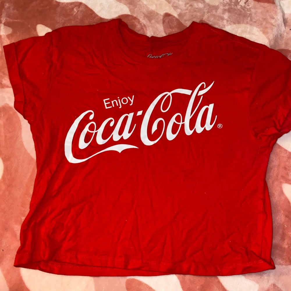 Coco cola crop top size S